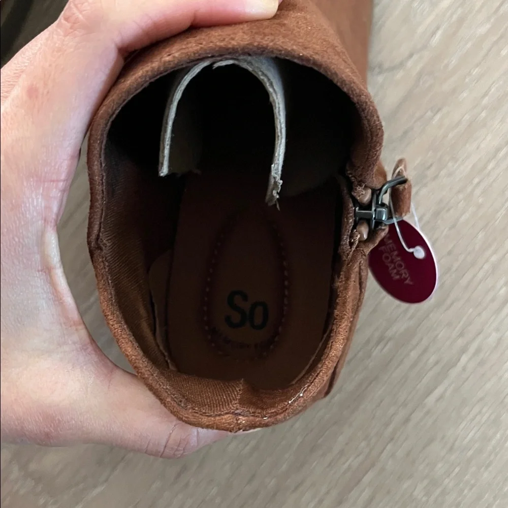 Brown Suede Ankle Boots